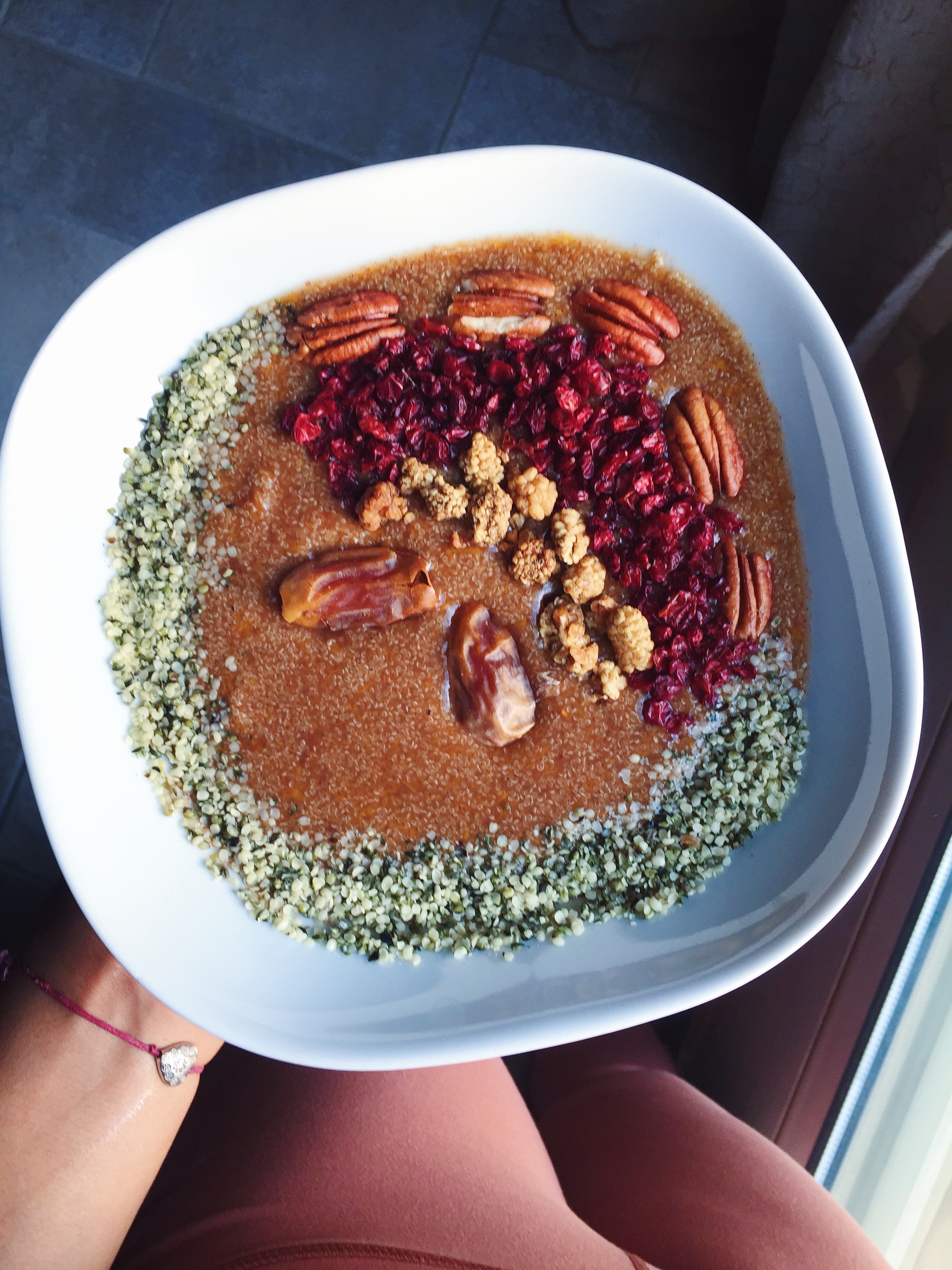 Pumpkin Amaranth Porridge