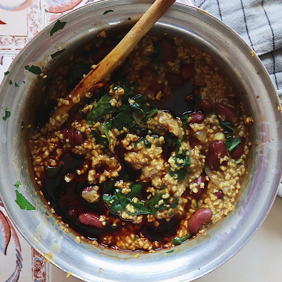 Savory Steel-Cut oats