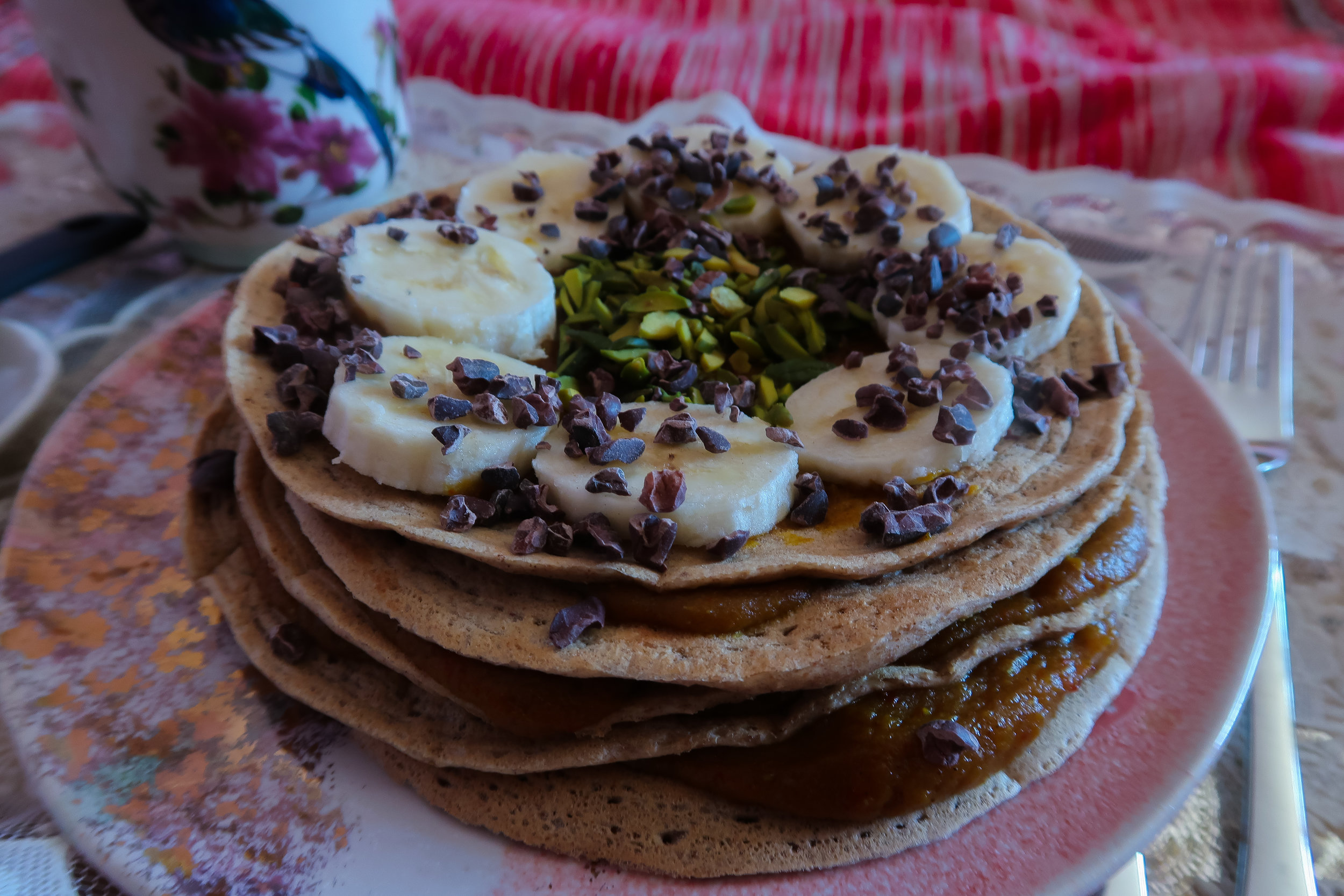 Saffron Pancakes