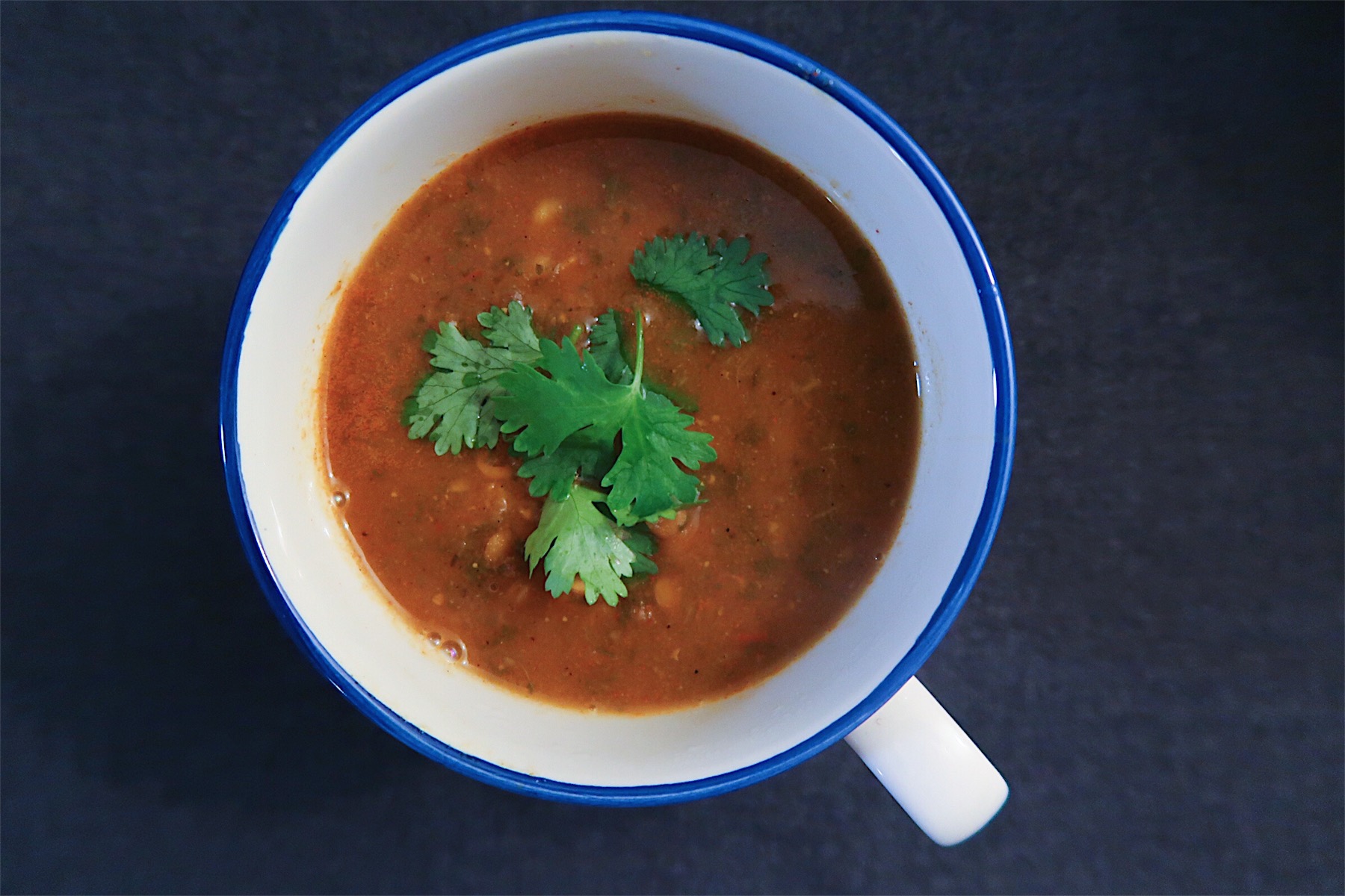 شوربة حريرة نباتية